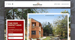 Desktop Screenshot of hamptonwoodsliving.com