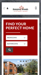 Mobile Screenshot of hamptonwoodsliving.com